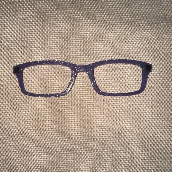 Modern Purple Rectangular Sunglasses - Picture 1 of 1